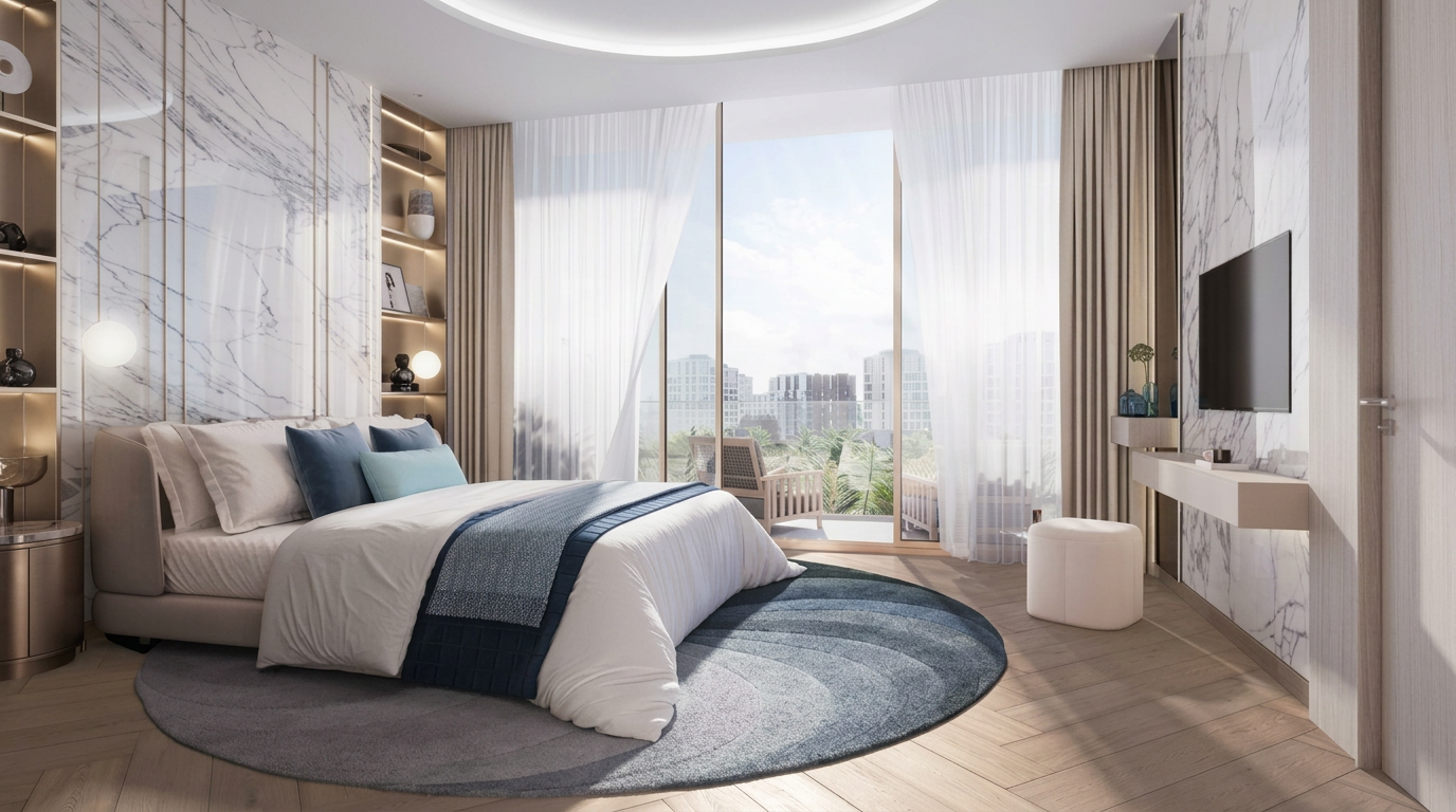 Two Bedroom furnished apartments for rent in Beach Walk Residence II, Dubai Islands